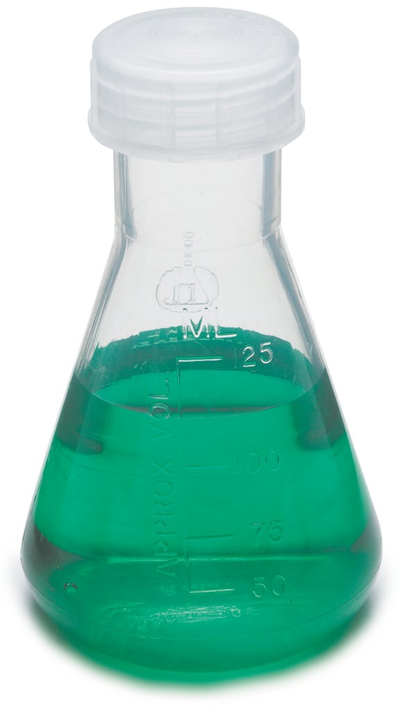Kolba Erlenmeyera, polimetylopenten, pojemność 125 mL