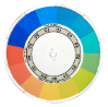 Color disc, 2-piece, wide-range pH