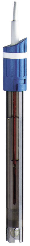 Kombinowana elektroda pH Red-Rod PHC2015-8 firmy Radiometer Analytical do próbek zasadowych (szkło zasadowe, korpus z żywicy epoksydowej, BNC)