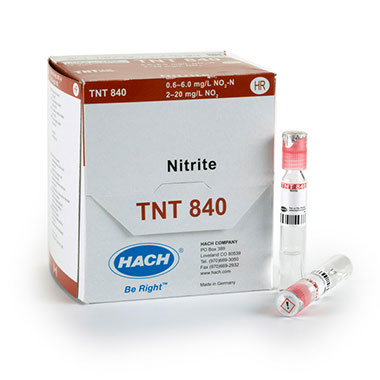 Test kuwetowy azotynów LCK342 0,6 - 6,0 mg/L NO₂-N, 25 testów
