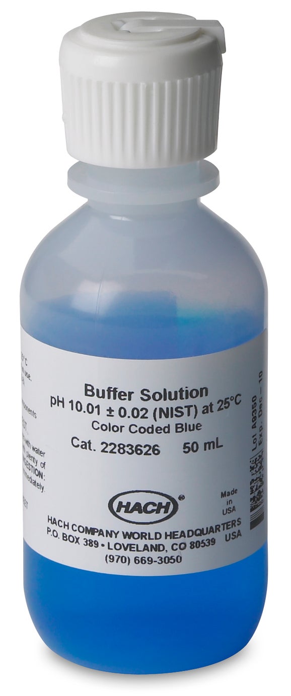 Roztwór buforowy, pH 10,01, kolor niebieski, 50 L