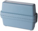 MultiTest kit case (145 x 206 x 66 mm), blue polypropylene
