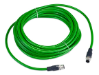 Kabel sieci Ethernet M12 do M12, 10 m